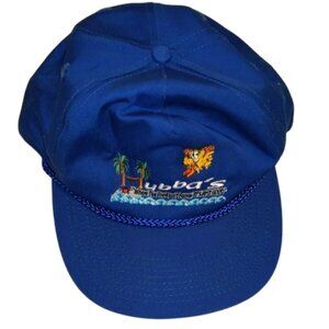 Hubba's One Size Fabric Snap Back Embroidered Hat